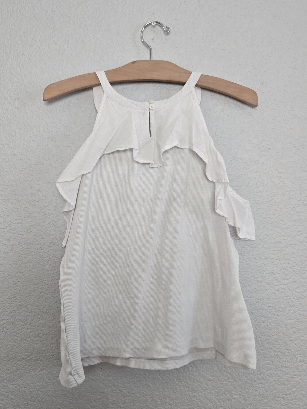 Anthropologie | Ruffled Rib Halter Tank - Picture 9 of 9